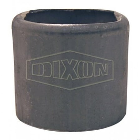 Dixon Cam and Groove Ferrule, 2-1/2 in Nominal, 304 SS, Notched End Style, Domestic GAS3012NO